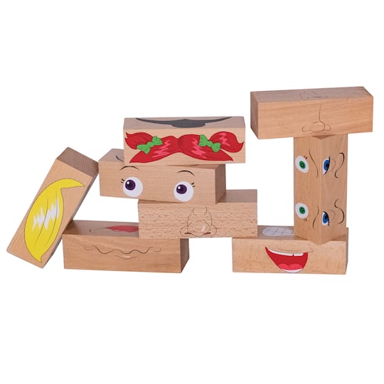 The Freckled Frog How Am I Feeling Blocks, 8ct.